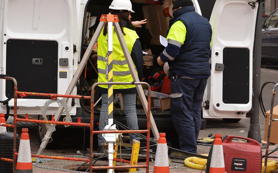 camion assainissement Paris 19